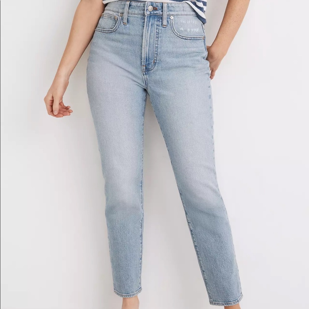 Madewell Curvy Perfect Vintage Jean Fiore Wash 28